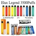 Elux Legend 3500 Puffs Disposable Vape 100% Original